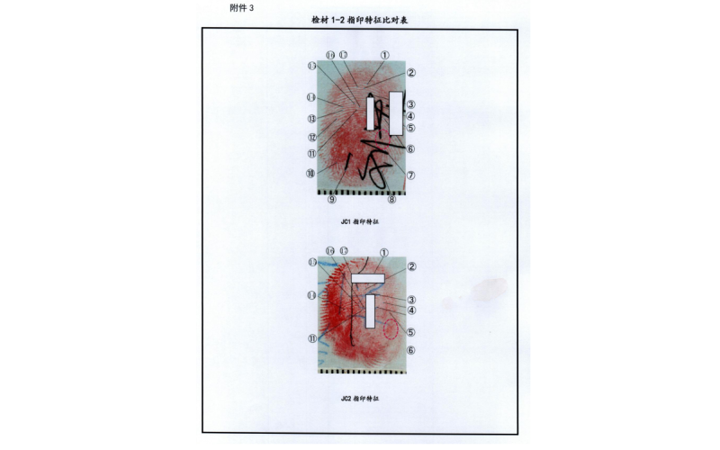 金融借款合同糾紛案涉文書上指印進(jìn)行物證鑒定案